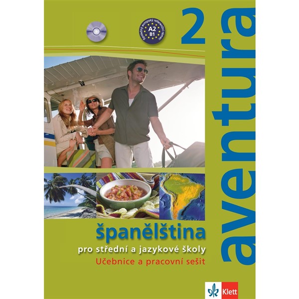Aventura 2 - učebnice s pracovním sešitem + MP3 ke stažení