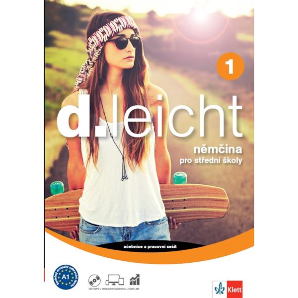 d.leicht 1 (A1) – učebnice s prac. sešitem + MP3 ke stažení + žákovská licence (18 měsíců)