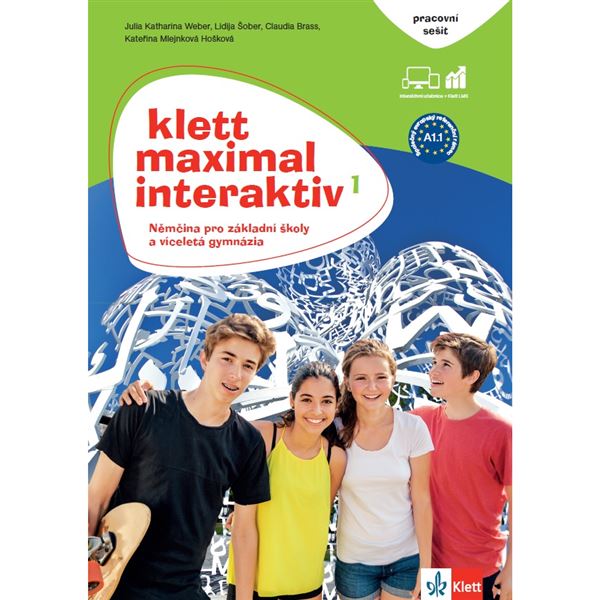 Klett Maximal interaktiv 1 (A1.1) – barevný pracovní sešit + žákovská  licence (18 měsíců)