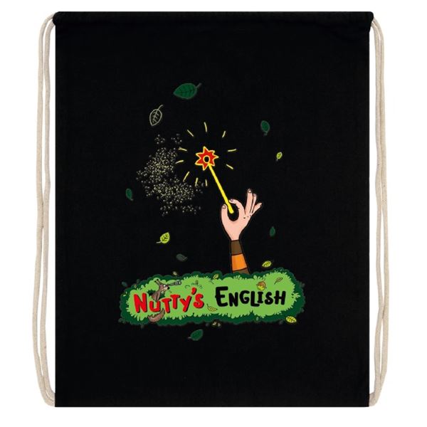 Nutty’s English 1 – plátěný vak Magic bag