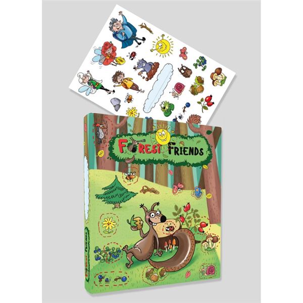Nutty’s English 1 – šanon pro žákovské portfolio + samolepky