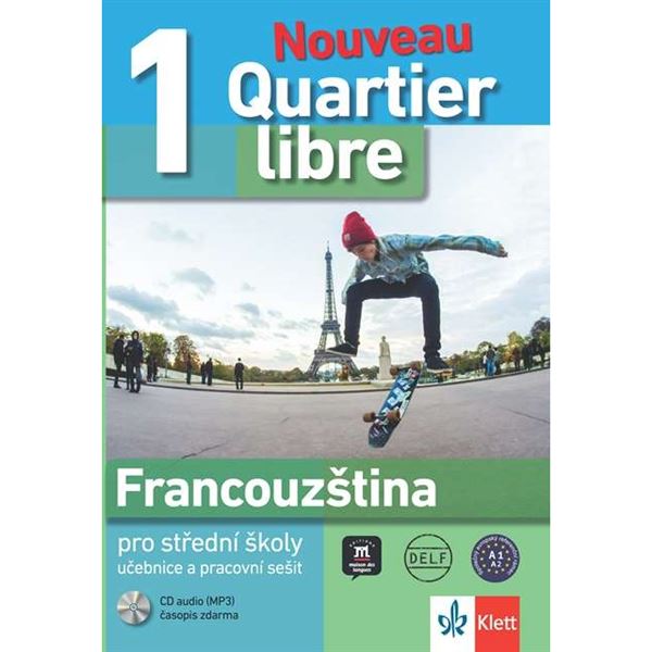 Quartier Libre Nouveau 1 (A1-A2) - učebnice + pracovní sešit + časopis