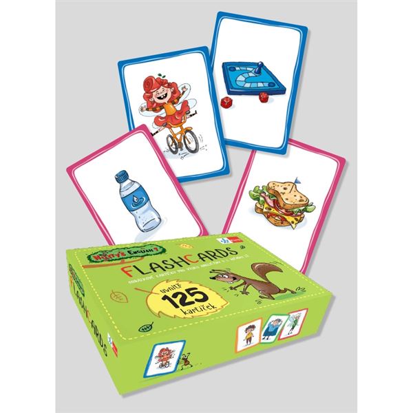 Nutty’s English 1 – flashcards v krabičce 
