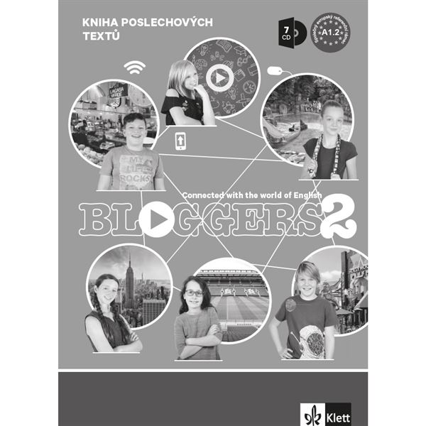 Bloggers 2 (A1.2) – transkripce poslechů + 7 AudioCD