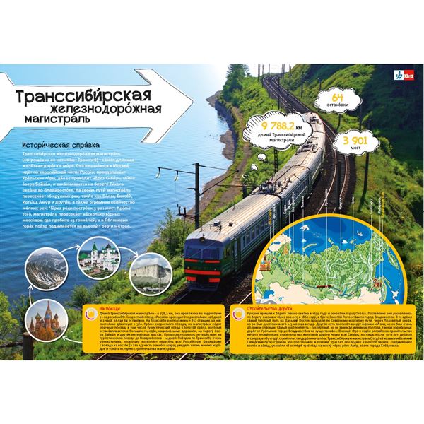 Plakát Transsibiřská magistrála