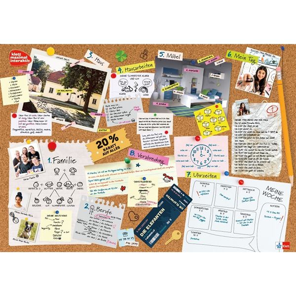 Klett Maximal Interaktiv – Familie Berufe Haus