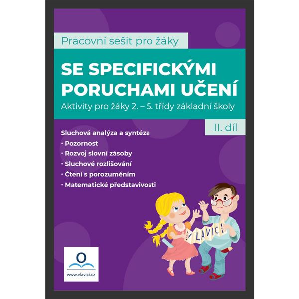 Pracovní sešit pro žáky se specifickými poruchami učení - 2.d.