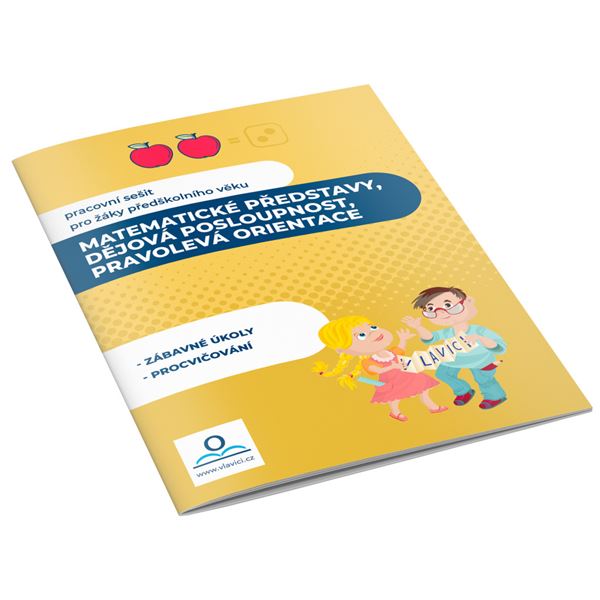 Matematické představy, dějová posloupnost, pravolevá orientace - Předškolák 5, PS