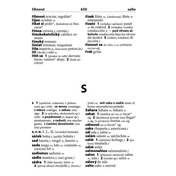 Š-Č a Č-Š kapesní slovník  LINGEA (6. vydání)