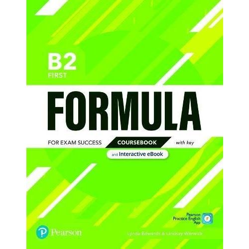 Formula B2 First Coursebook with key with student online resources + App + eBook
