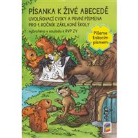 Písanka k Živé abecedě - Píšeme tiskacím písmem