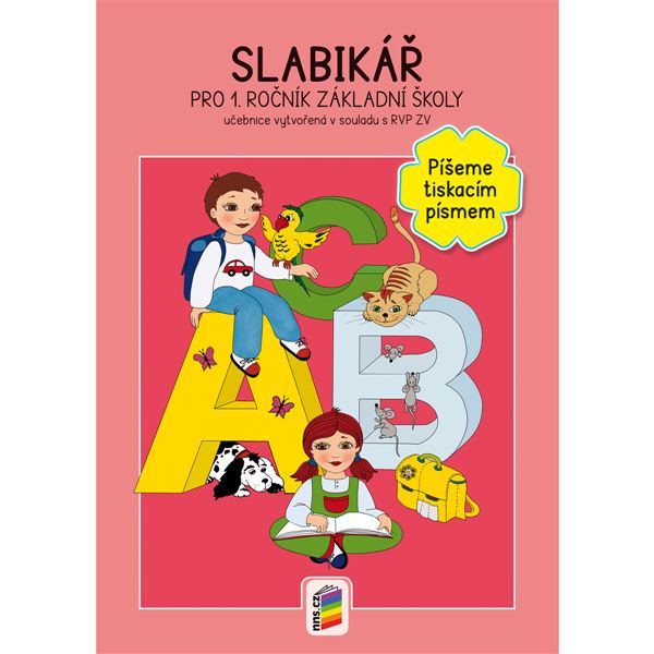 Slabikář (měkká vazba) - Píšeme tiskacím písmem