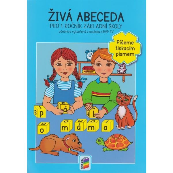 Živá abeceda - Píšeme tiskacím písmem