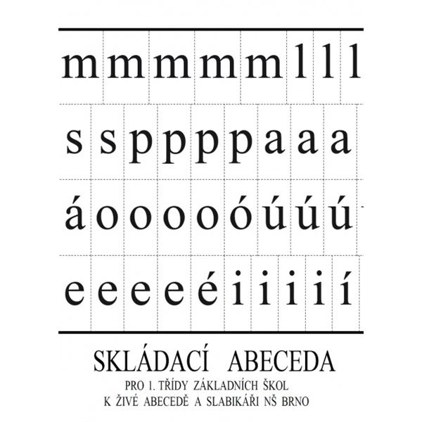 Skládací abeceda ke Slabikáři