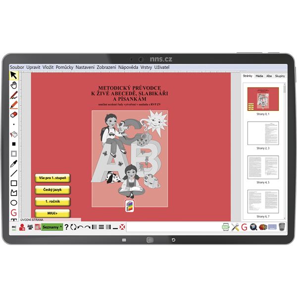 MIUč+ Metodika k Živé abecedě a Slabikáři (DŘ)- školní licence pro učitele, 1 ro