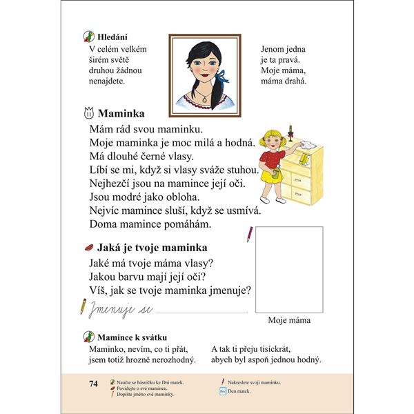 Slabikář tvrdá vazba (Duhová řada)