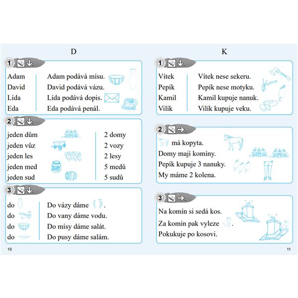 Zdokonalujeme čtení ke Slabikáři 3. díl - Čteme a píšeme s Agátou