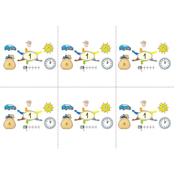 Myšlenkové mapy k Živé abecedě a Matýskově matematice 1. díl