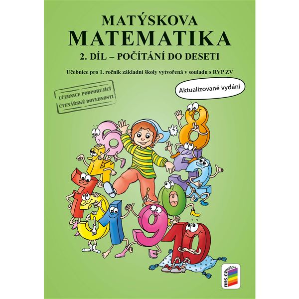 Matýskova matematika 2. díl - počítání do 10 - učebnice