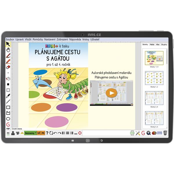 MIUč+ k tisku Plánujeme cestu s Agátou - školní multilicence, 1 rok 