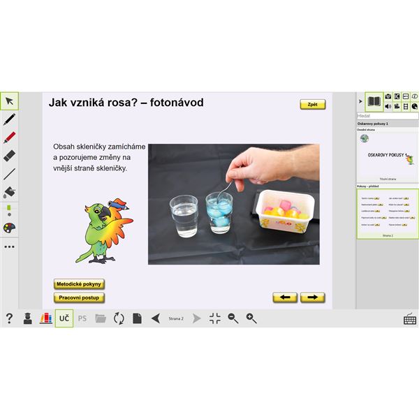 MIUč+ Oskarovy pokusy 1- sada pokusů 1. a 2. r. - školní licence pro 1 učitele, 1 rok