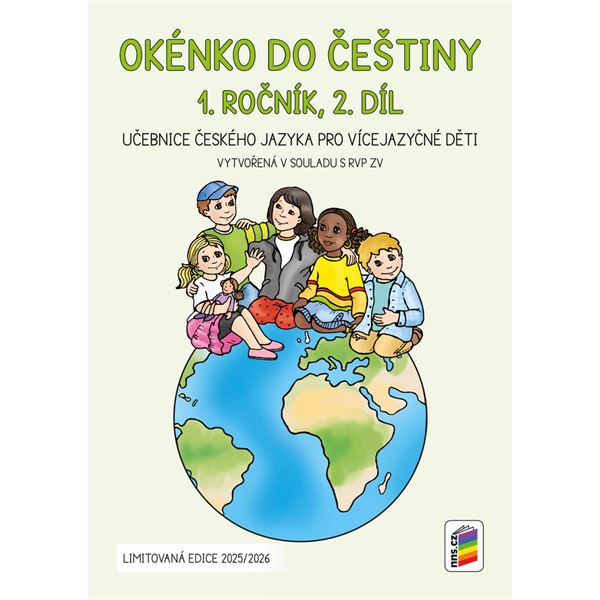 Okénko do češtiny 1. ročník - 2. díl k výuce českého jazyka pro vícejazyčné děti