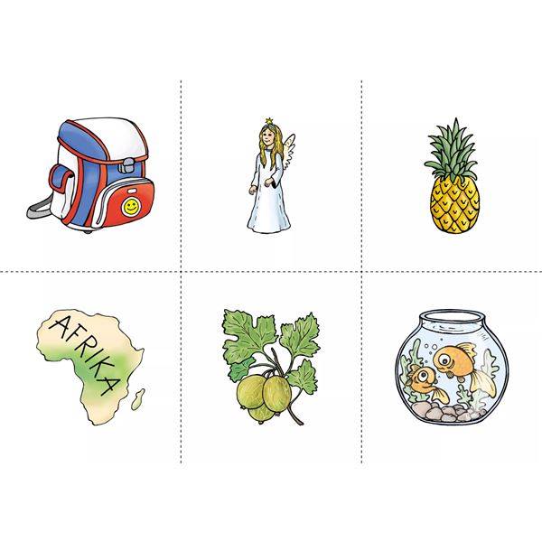 Okénko do češtiny 1. ročník - Obrazové karty