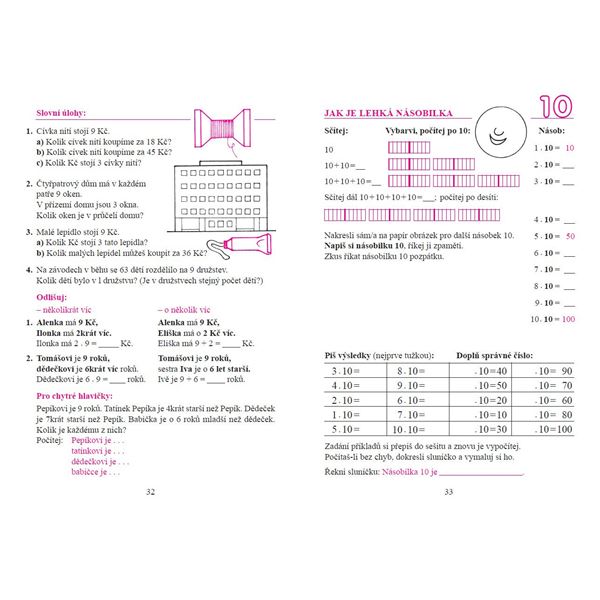 Jak je lehká násobilka - pracovní sešit