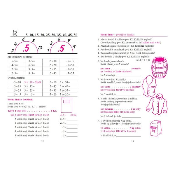 Jak je lehká násobilka - pracovní sešit