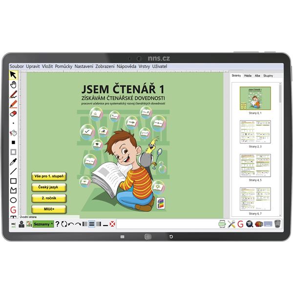 MIUč+ Jsem čtenář 1 - školní licence pro 1 učitele, 1 rok