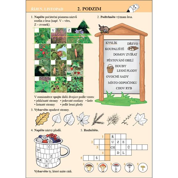 Já a můj svět - Prvouka pro 2. r.- pracovní listy