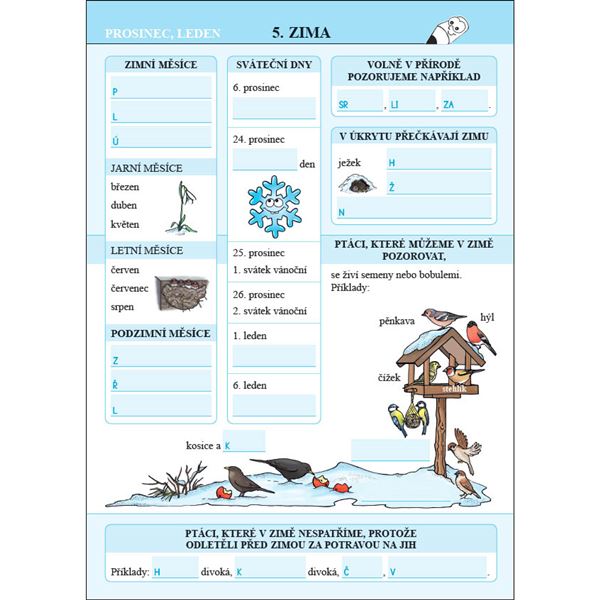 Já a můj svět - Prvouka pro 2. r.- pracovní listy