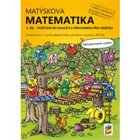 Matýskova matematika 4. díl - počítání do 20 s přechodem přes 10 (aktualizované vydání 2019) - učebnice