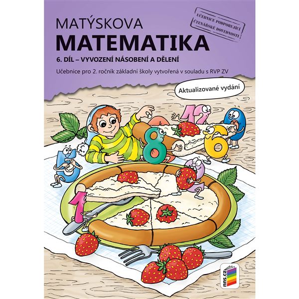 Matýskova matematika 6. díl - počítání do 100 (vyvození násobení a dělení) (aktualizované vydání) - učebnice