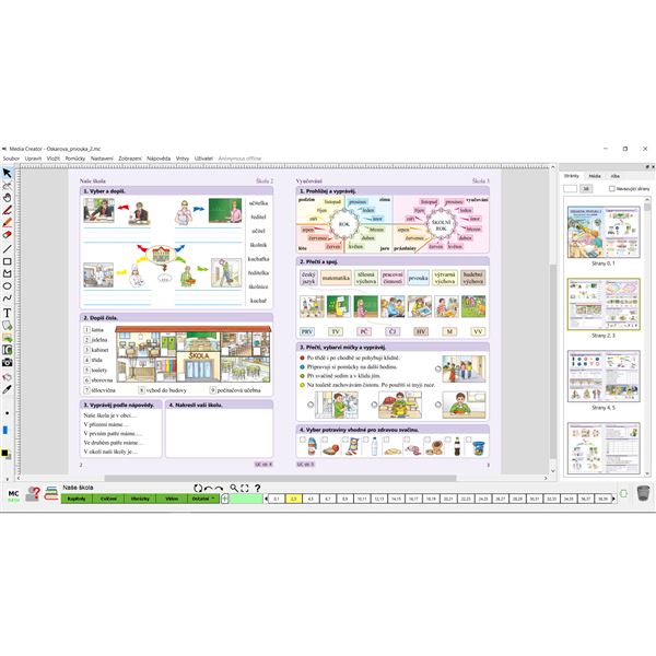 MIUč+ Oskarova prvouka 2 - školní multilicence, 5 let