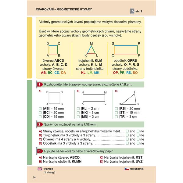 Matýskova matematika - geometrie - učebnice