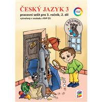 Český jazyk 3, 2. díl s Rózinkou - barevný pracovní sešit