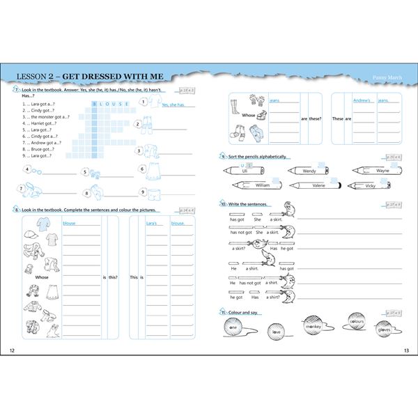 Listen and play With magicians! 3.r. - 2. díl Pracovní sešit