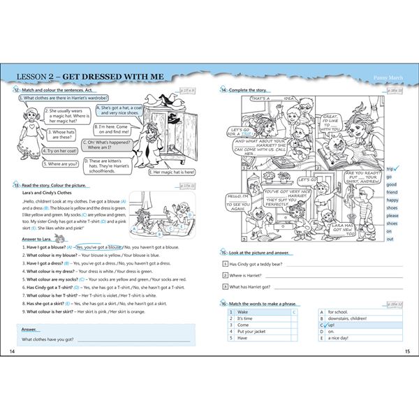 Listen and play With magicians! 3.r. - 2. díl Pracovní sešit