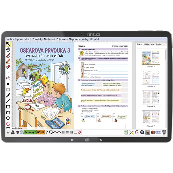 MIUč+ Oskarova prvouka 3 -  školní licence pro 1 učitele, 1 rok