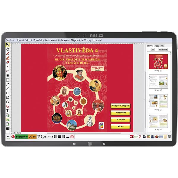 MIUč+ Vlastivěda 4 - Hlavní události nejst.čes.dějin -  školní licence pro 1 učitele, 1 rok