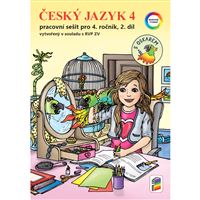 Český jazyk 4, 2. díl s Oskarem -  barevný pracovní sešit
