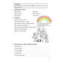 Shoda přísudku s podmětem - pracovní sešit