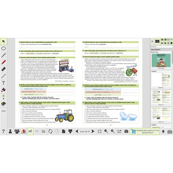 MIUč+ Jsem čtenář 3 - školní licence pro 1 učitele, 1 rok