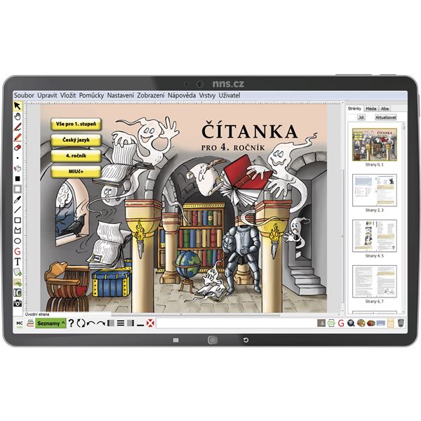 MIUč+ Čítanka 4 - školní licence pro 1 učitele, 1 rok