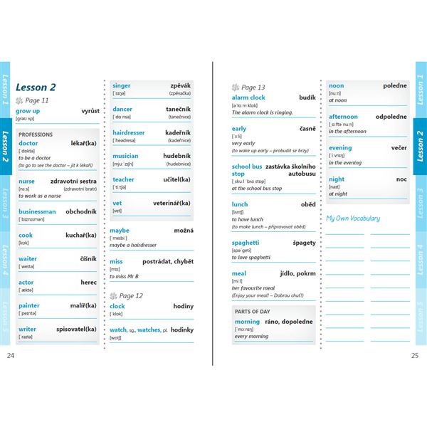 Listen and Speak 4.r. - slovníček