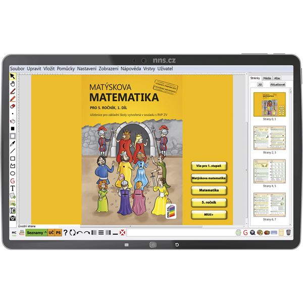 MIUč+ Matýskova matematika 5 r, 1.-.2.d. a Geometrie- školní multilicence, 5 let