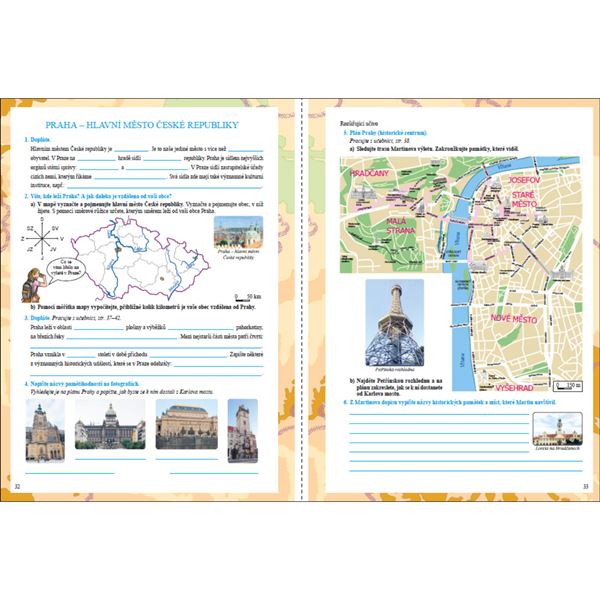 Vlastivěda 5 - ČR jako součást Evropy - barevný pracovní sešit