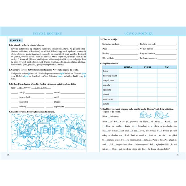 Procvičujeme učivo českého jazyka ze 3. - 5. ročníku