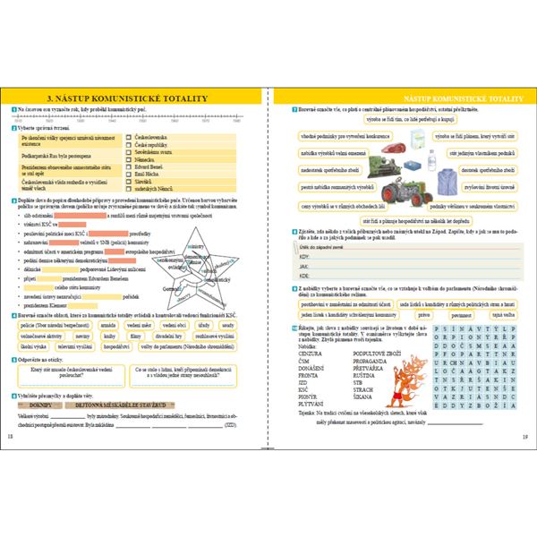 Vlastivěda 5 - Poznáváme naše dějiny z novověku do současnosti - barevný pracovní sešit (Porozumění v souvislostech)